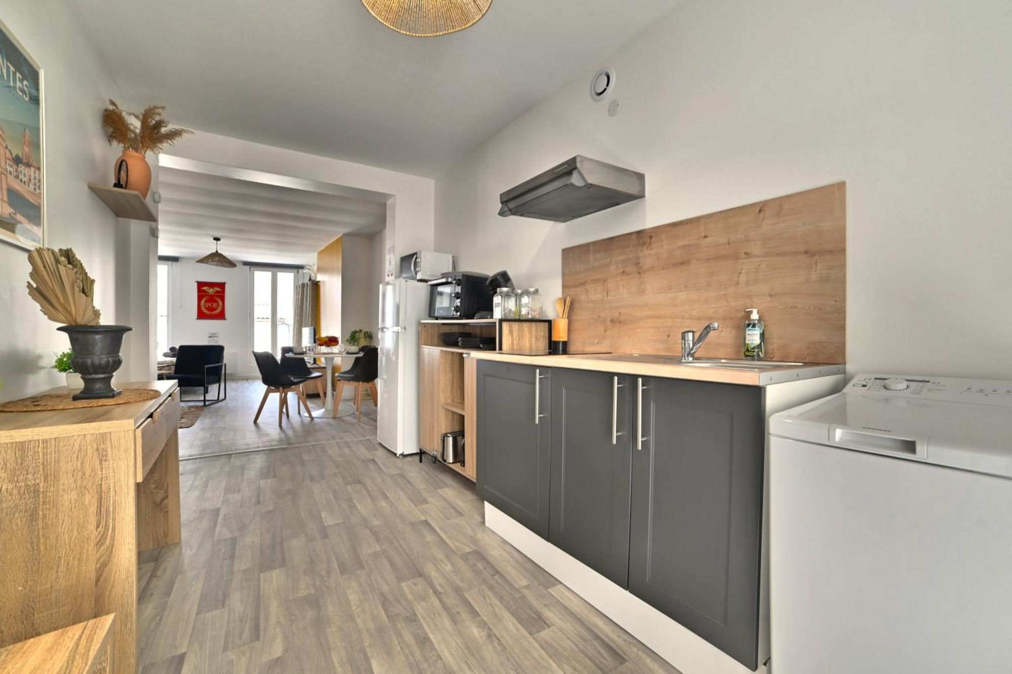 Ave Cesar - Confort Moderne & Charme Gallo-Romain - Coeur De Ville - Tv 4K - Fibre Saintes Exterior foto